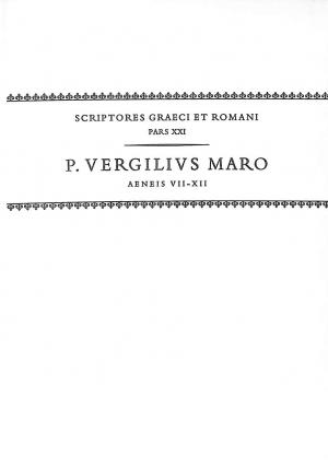Aeneis VII-XII Aeneis VII-XII