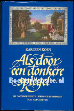 Als door een donkere spiegel