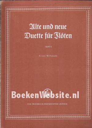 Alte und neue Duette für Flöten 2