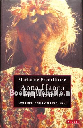 Anna, Hanna en Johanna