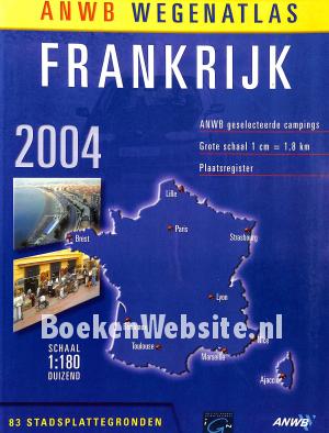 ANWB wegenatlas Frankrijk