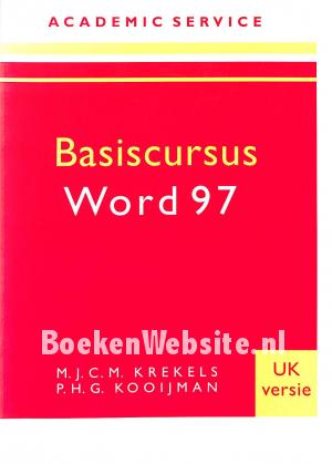 Basiscursus Word 97 UK versie