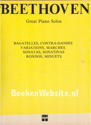 Beethoven, Great Piano Solos