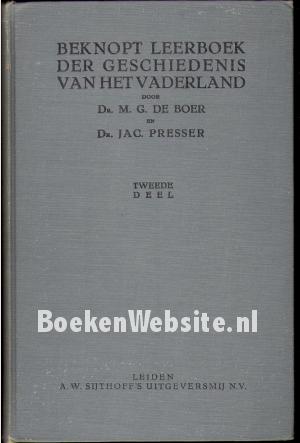 Beknopt leerboek der geschiedenis van het Vaderland dl.02