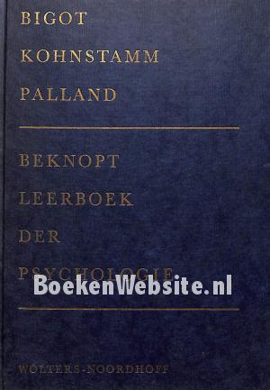 Beknopt leerboek der psychologie
