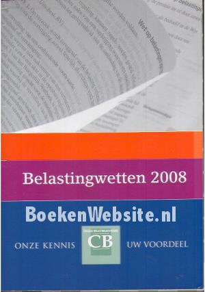 Belastingwetten 2008