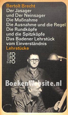 Bertolg Brecht Lehrstücke