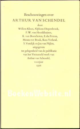 Beschouwingen over Arthur van Schendel