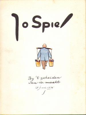Bij 't scheiden van de markt, 26 juni 1975