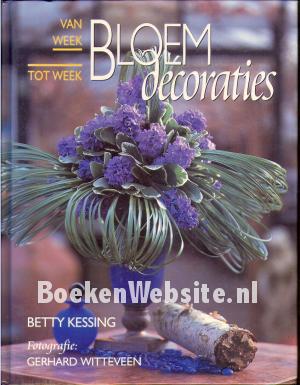Bloemdecoraties van week tot week