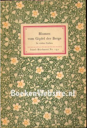 Blumen vom Gipfel der Berge