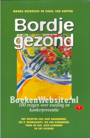 Bordje gezond