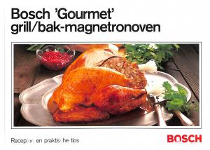 Bosch Gourmet grill/bak-magnetron-oven Bosch Gourmet grill/bak-magnetron-oven