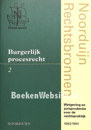 Burgerlijk procesrecht 2