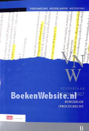 Burgerlijk (proces)recht 2006-2007