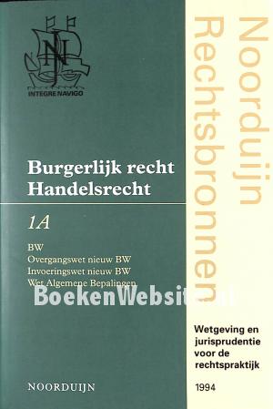 Burgerlijk recht, Handelsrecht 1A Burgerlijk recht, Handelsrecht 1A