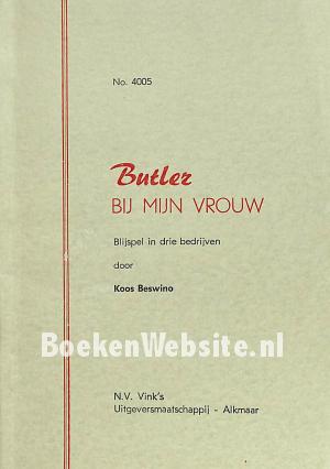 Butler bij mijn vrouw