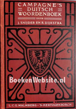 Campagne's Duitsch woordenboek