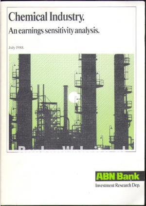 Chemical Industry, an earnings sensitivity analysis