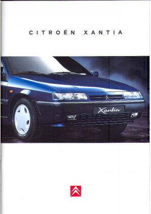 Citroen Xantia 1995 brochure Citroen Xantia 1995 brochure