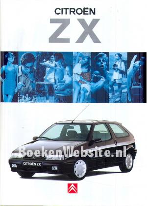 Citroen ZX brochure 1994 Citroen ZX brochure 1994