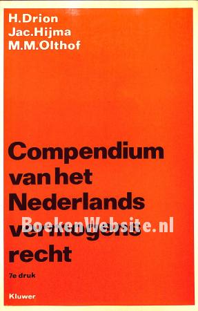 Compendium van het Nederlands vermogensrecht