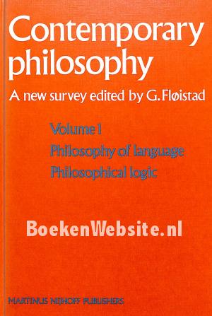 Contemporary philosophy Vol. 1