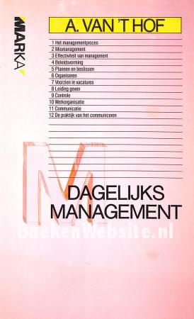 Dagelijks management Dagelijks management