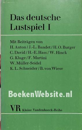 Das deutsche Lustspiel I