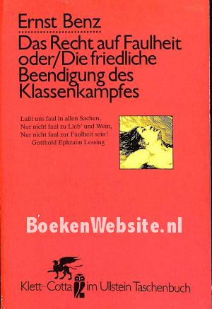 Das Recht auf Faulheit Das Recht auf Faulheit