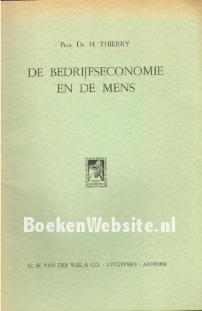 De bedrijfseconomie en de mens