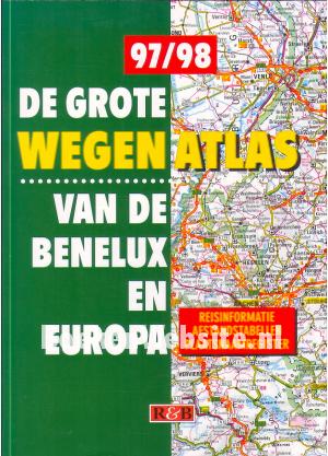 De grote wegenatlas van de Benelux en Europa De grote wegenatlas van de Benelux en Europa