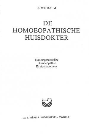 De homoeopathische huisdokter
