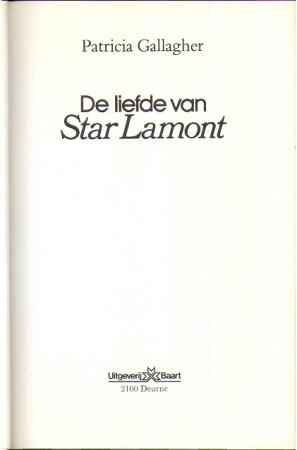 De liefde van Star Lamont De liefde van Star Lamont