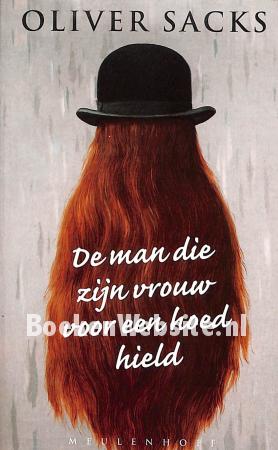 De man die zijn vrouw voor een hoed hield