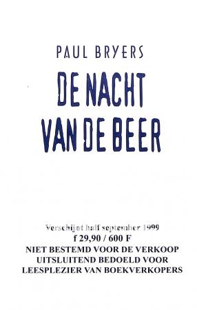 De nacht van de beer