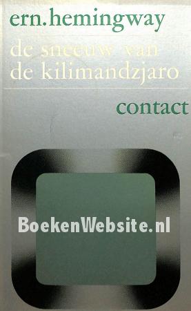 De sneeuw van de Kilimandzjaro