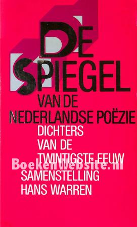 De spiegel van de Nederlandse poëzie