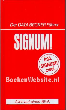 Der Data Becker Führer Signum!