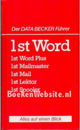 Der Data Becker Fuhrer 1st Word