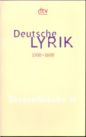 Deutsche Lyrik 3