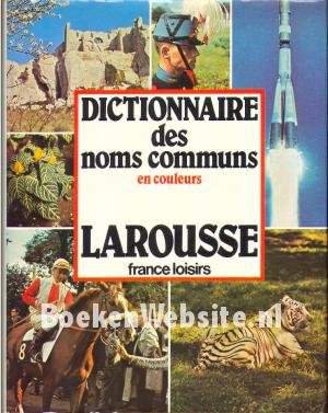Dictionnaire des noms communs en couleurs