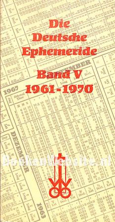 Die Deutsche Ephemeride 5 Die Deutsche Ephemeride 5