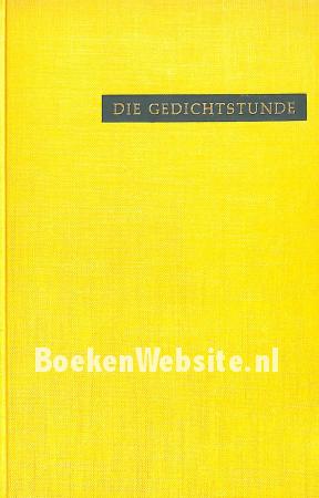 Die Gedichtstunde