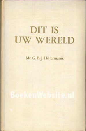 Dit is uw wereld