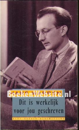 Dit is werkelijk voor jou geschreven