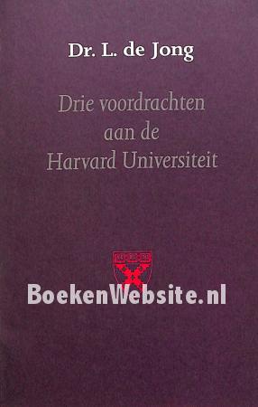 Drie voordrachten aan de Harvard Universiteit Drie voordrachten aan de Harvard Universiteit