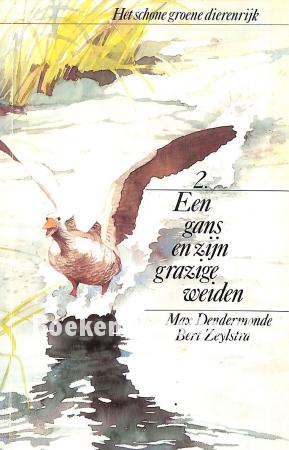 Een gans en zijn grazige weiden