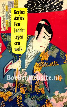 Een ladder tegen een wolk