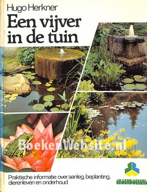 Een vijver in de tuin